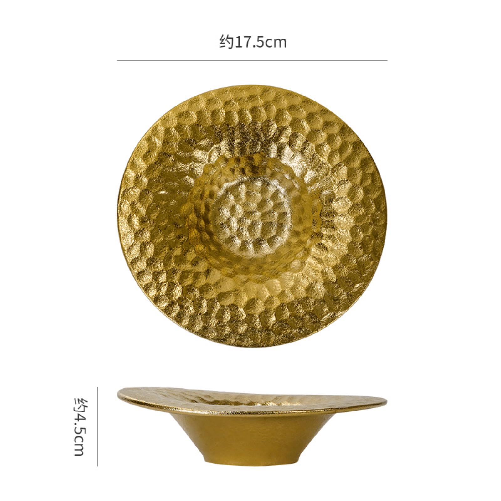 Ciotola per cappello in ceramica Texture