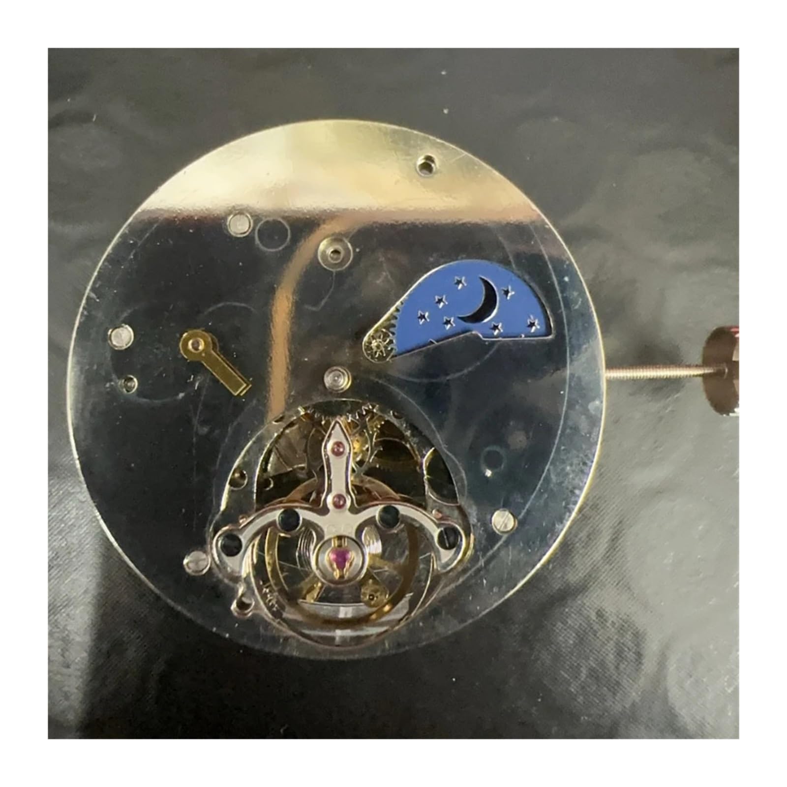 Automatisches mechanisches Uhrwerk, Tourbillon, Zweieinhalbzeigerwerk, kleine Sekunde Links, rechter Zeiger 2837