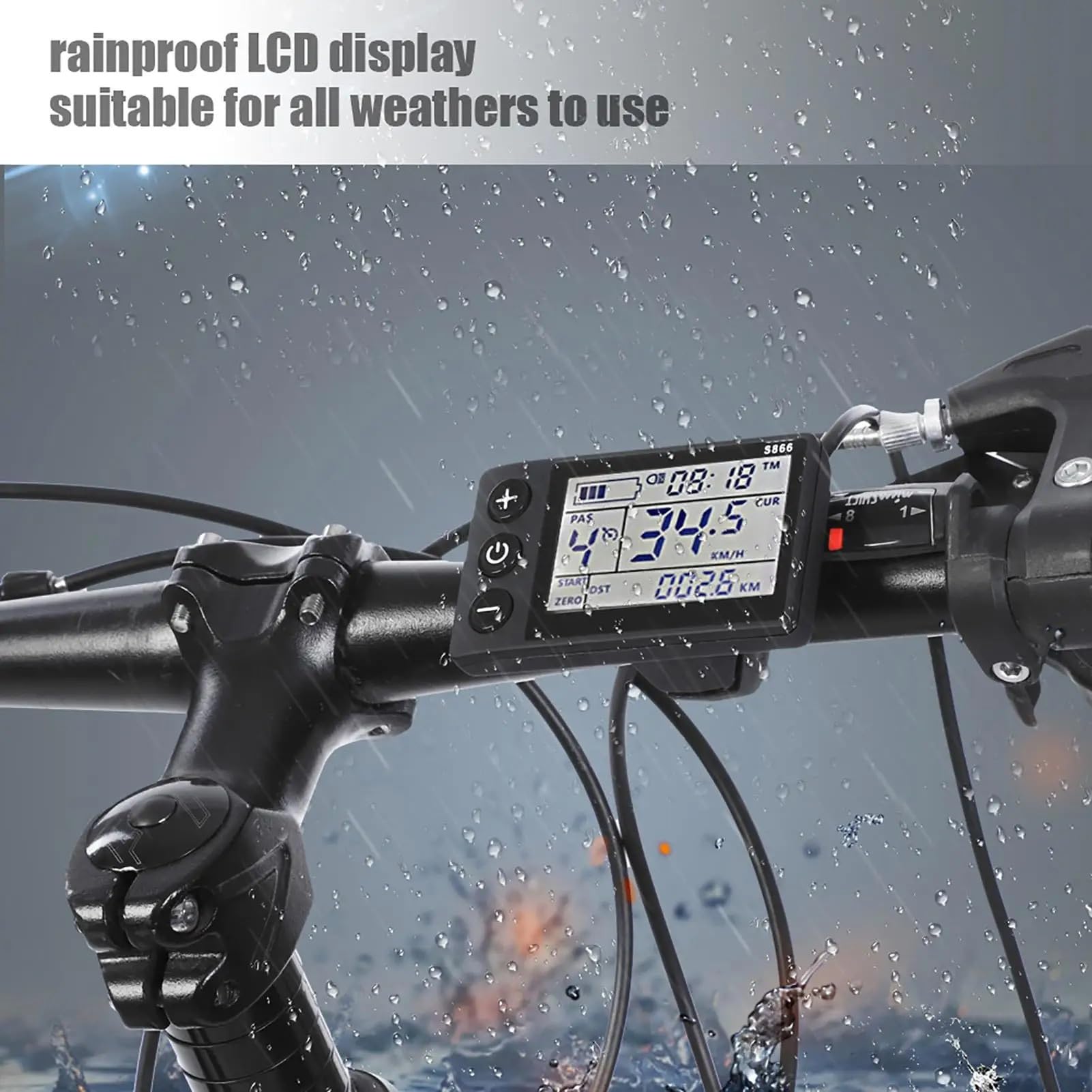 Centralina Monopattino Elettrico 24V-48V 250W-350W Senza spazzole for Scooter Elettrico con Pannello di Controllo Brushless Motor Controller(36V48V 250W350W)
