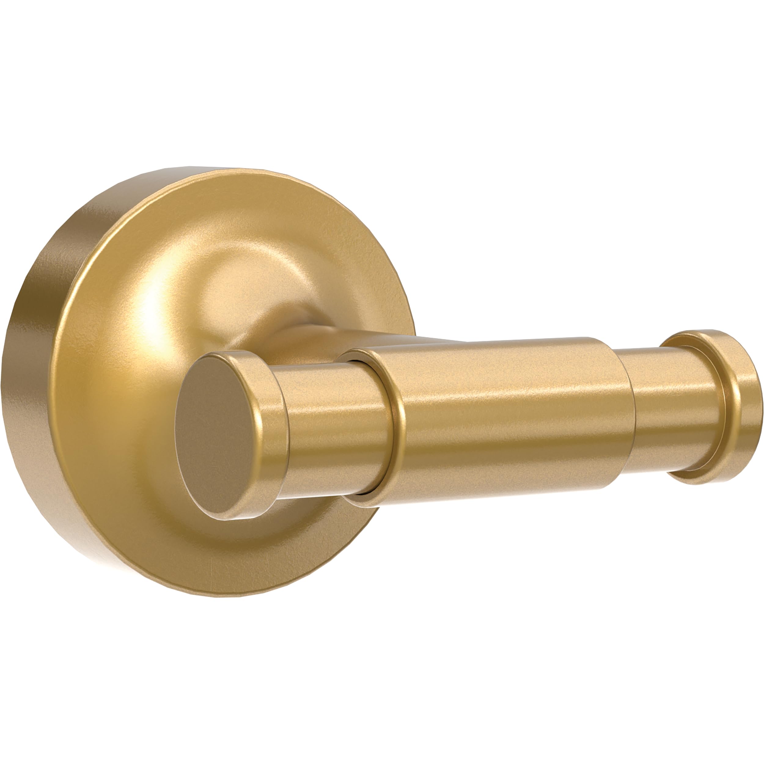 Franklin Brass Voisin (1-Pack) Towel Hooks Satin Gold Wall Mounted for Robes & Towels 2-Prong Holder, Bathroom Accessories VOI35-BB