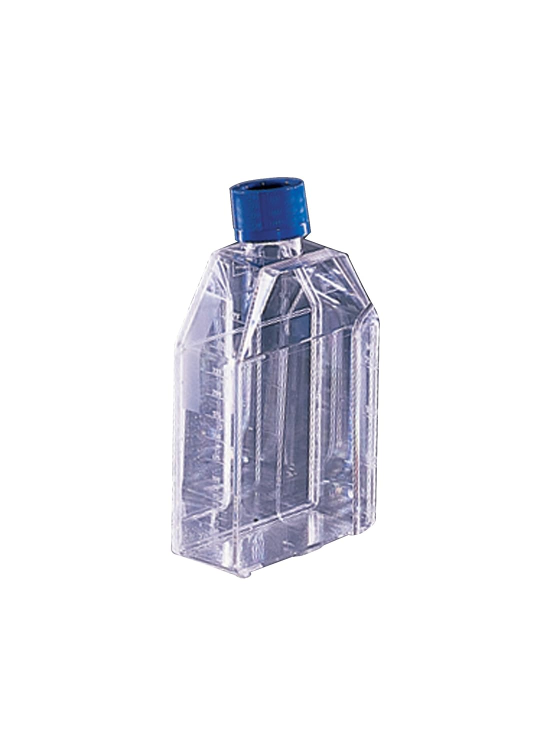 BD 353808 Falcon Primaria Polystyrene Sterile Cell Culture Flask with Vented Screw Cap, Canted Neck, 25 Sq cm Culture Area, 50mL Capacity (Case of 100)