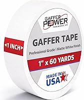 Vista 19 de Gaffer Power Cinta Gaffer de Grado Profesional Real Fabricada en EE.UU. Sin Residuos No Reflectante Multiusos Duradera y Versátil