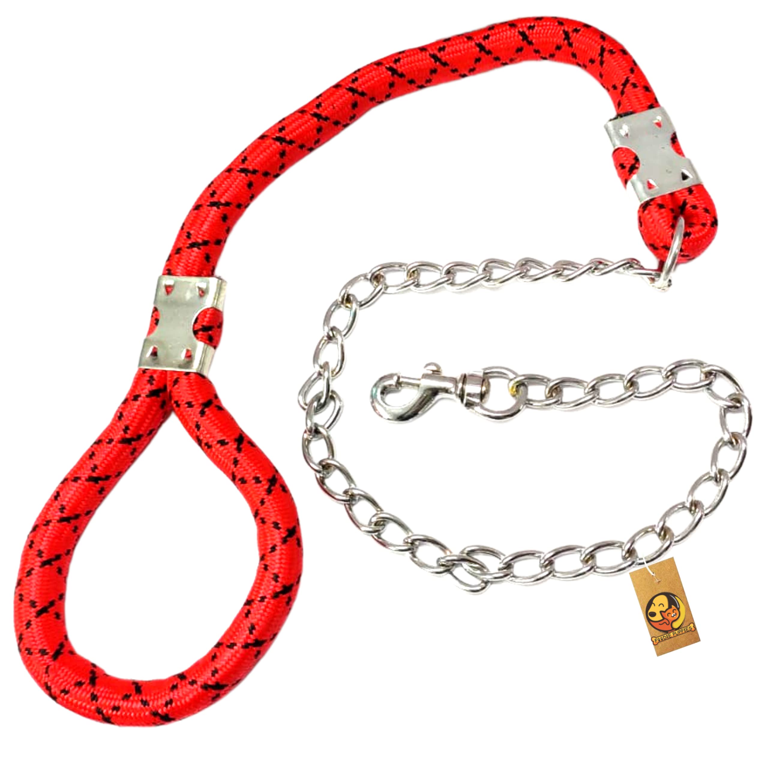 See full amazon price history chart for Foodie Puppies Stainless Steel Heavy Duty Dog Chain with Rope Handle Leash for Big Size Dogs (18mm - Handle Chain) Foodie Puppies Stainless Steel Heavy Duty Dog Chain with Rope Handle Leash for Big Size Dogs (18mm - Handle Chain) (B09HC5LMNM) Amazon Price History, Amazon Price Tracker