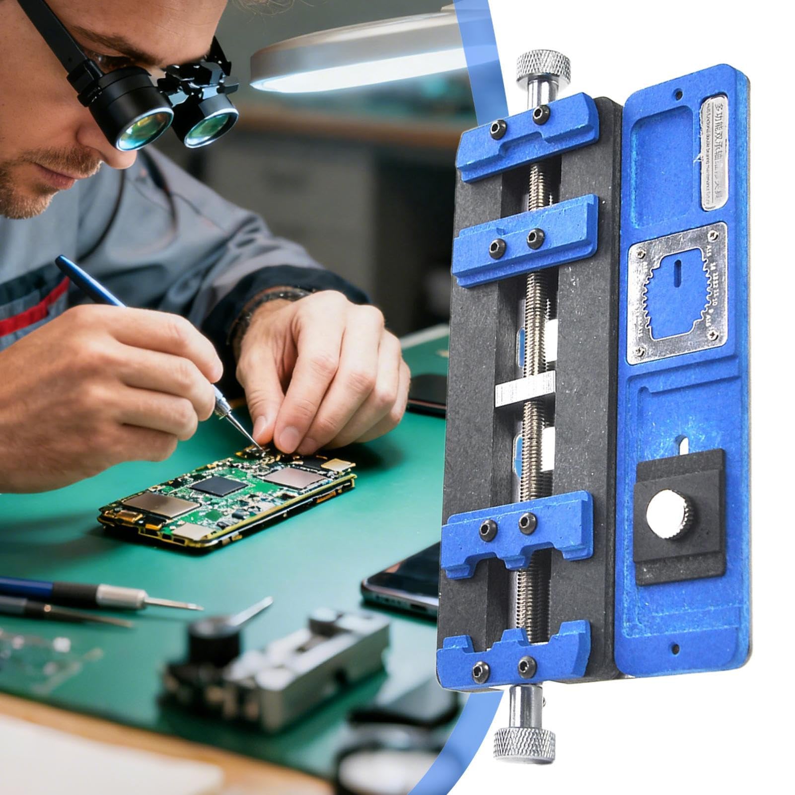 Supporto PCB per stazione di saldatura, morsetto per PCB, saldatura rigida