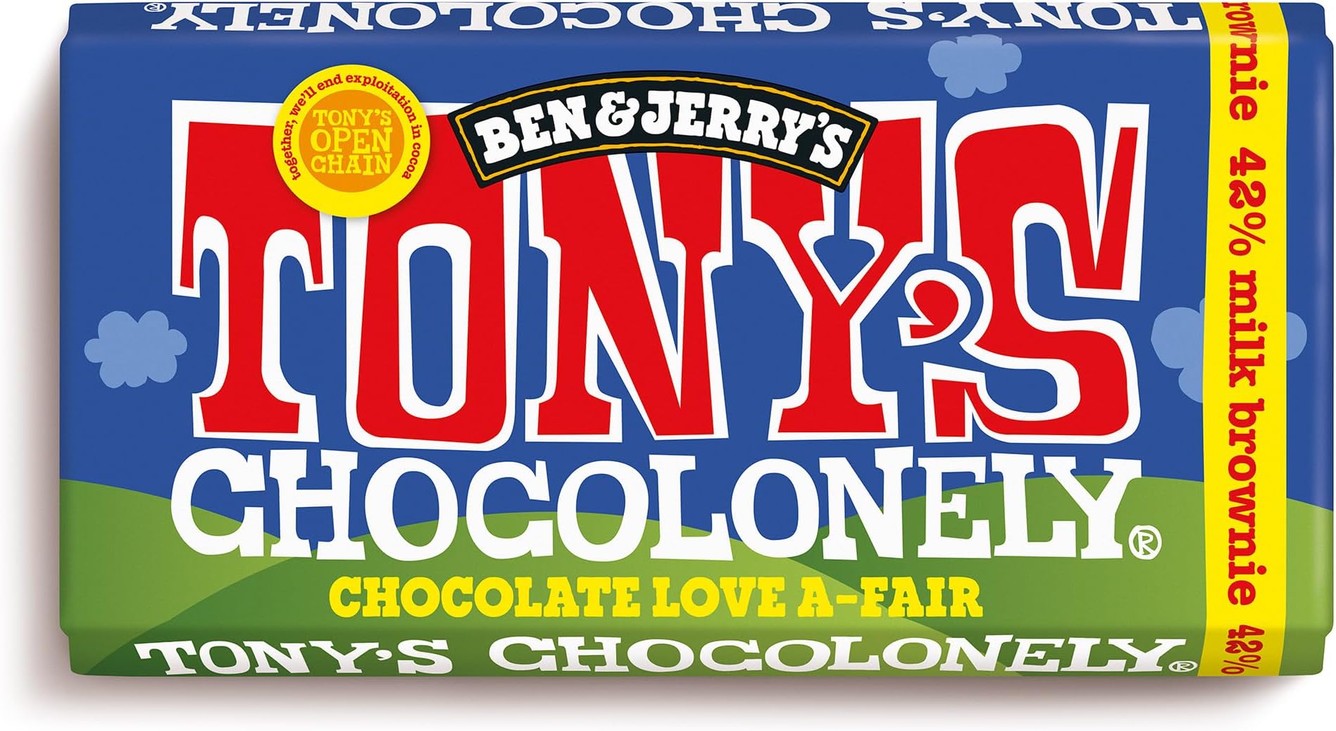 Tony's Chocolonely Dark Milk Brownie 180g
