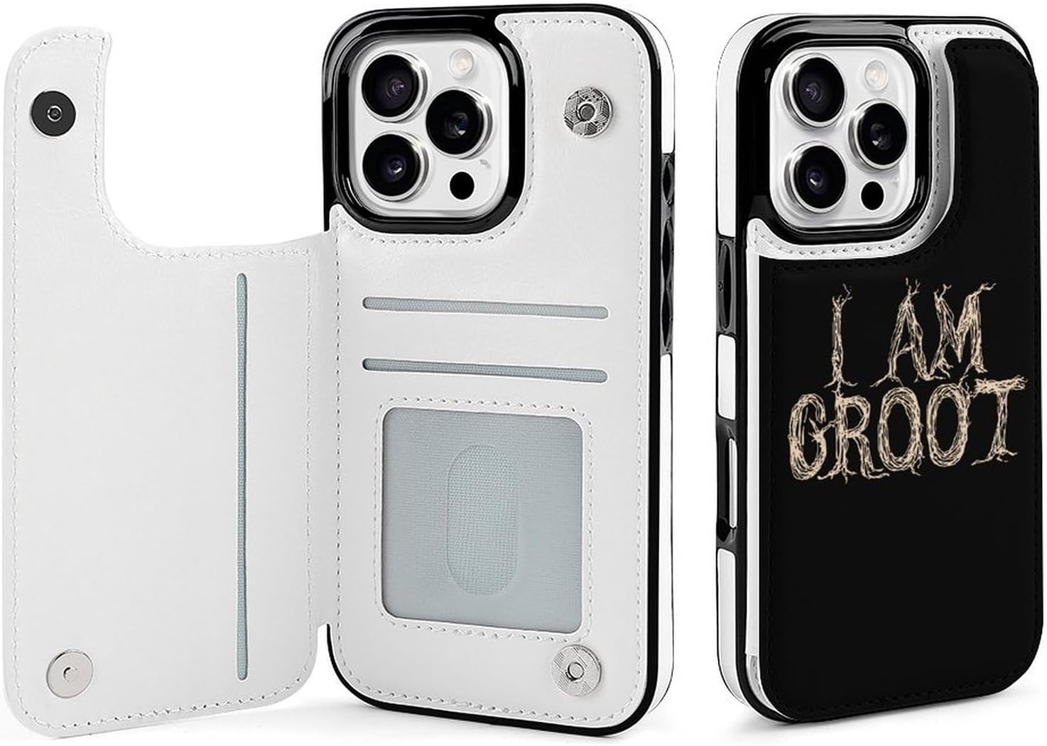 I Am Groot Phone Case Compatible with iPhone 16 Pro Flip