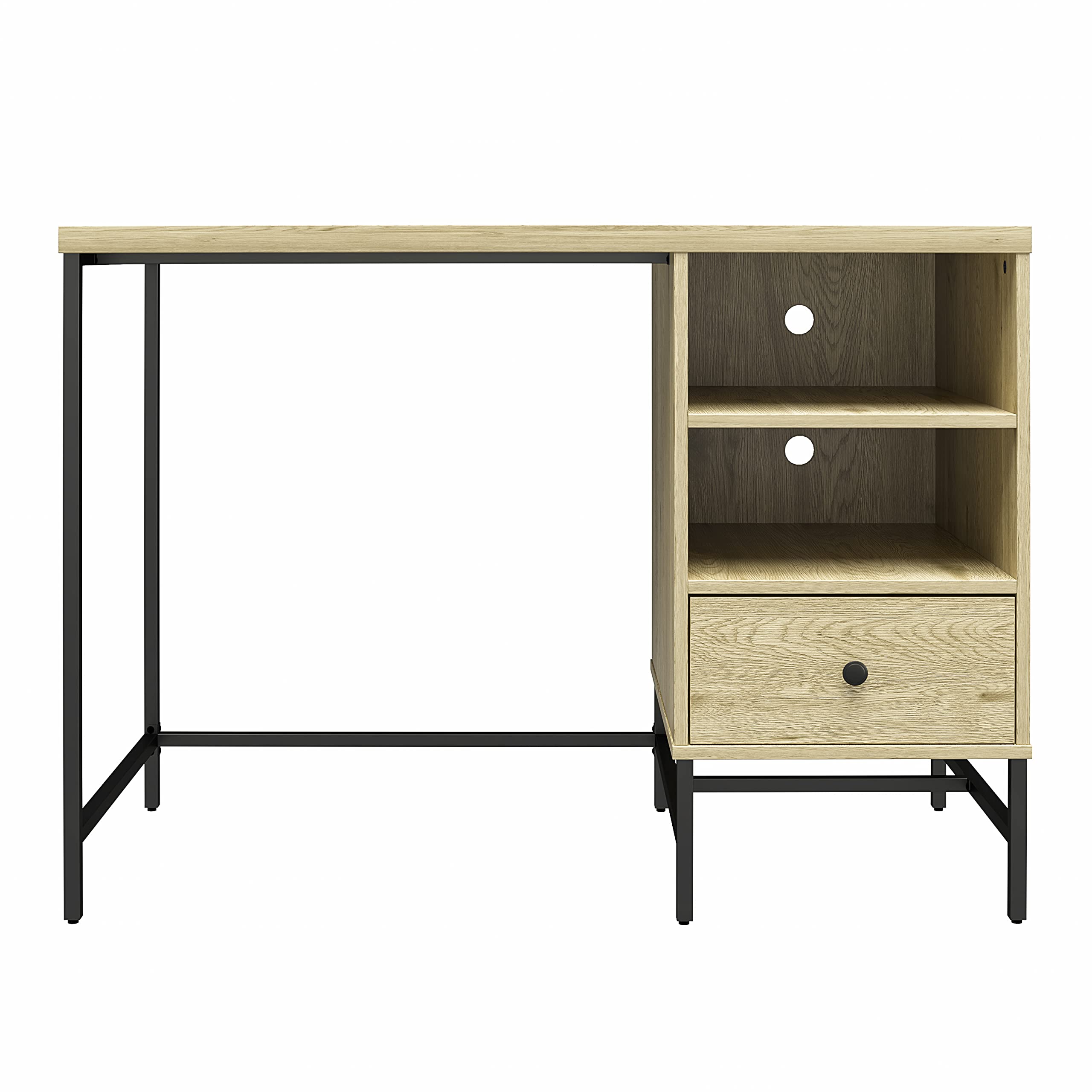 DHP Furniture Tamlin Desk, Linseed Oak Look