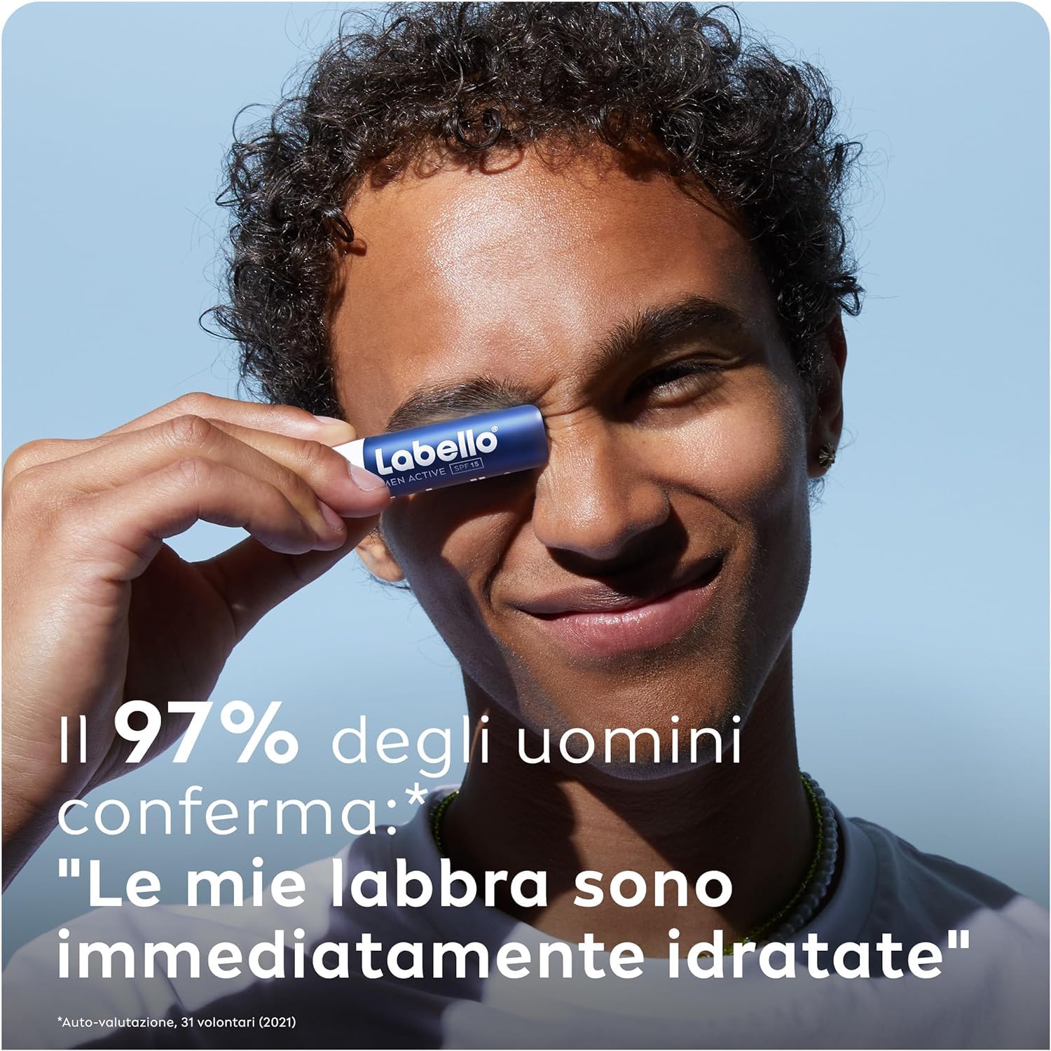 Labello Active For Men Balsamo labbra SPF15 4.8 g burro di karité