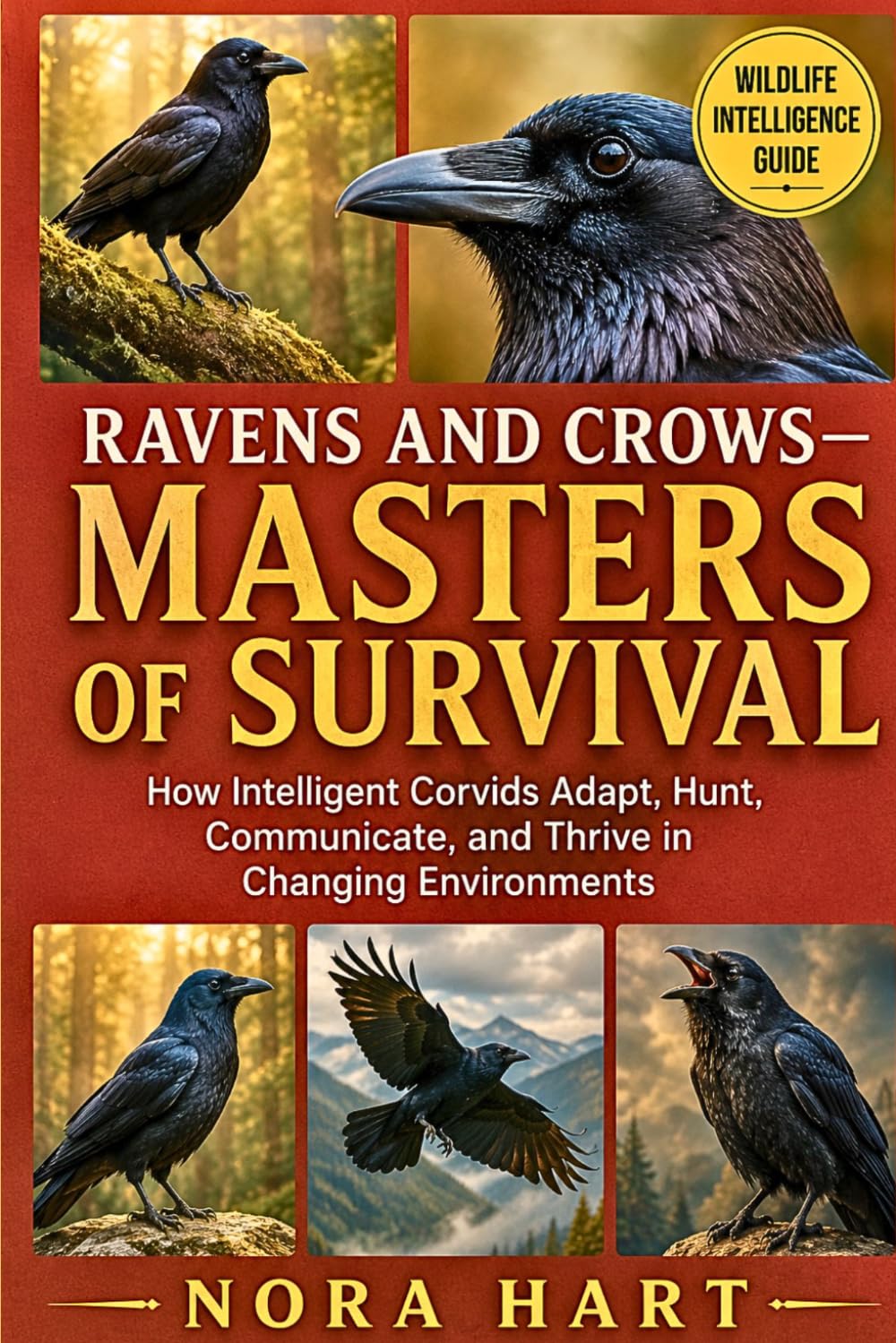Ravens and Crows: Masters of Survival: How Intelligent Corvids Adapt, Hunt, Communicate, and Thrive in Changing Environments