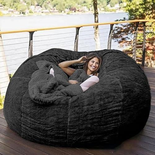 RUCRAK Funda de sofá para sillas sin relleno impermeable para tumbona puf sofá tatami sala de estar solo funda