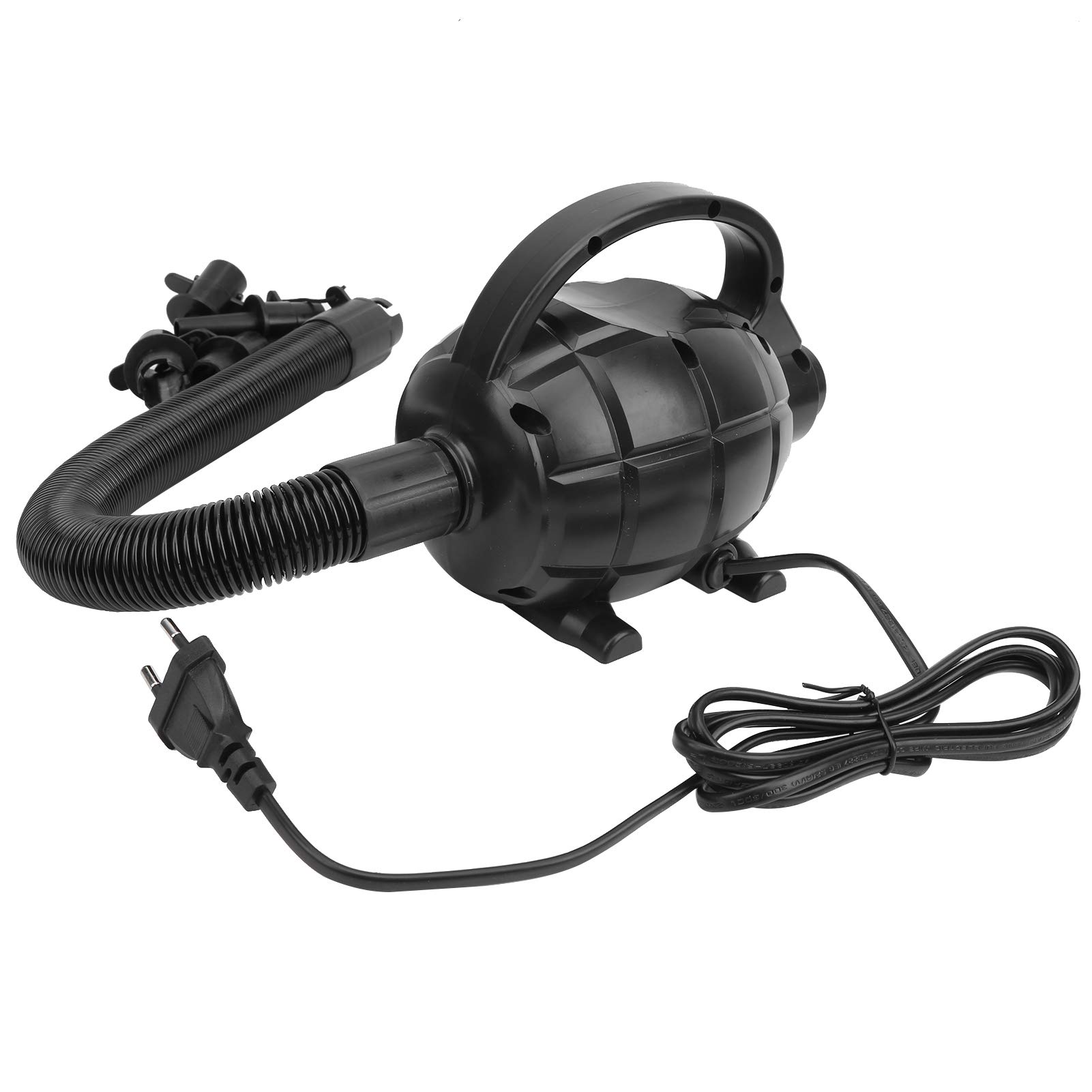 Generic Pompa Elettrica da 600 W per Gommone, Zattera, Materasso, Tenda, Gonfiatore Portatile, con 4 Ugelli, Gonfiaggio Rapido Ad Alta Potenza