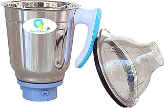 Mixer Grinder "Big Jar" for-"Phillips HL7510, HL7756/00, HL7707/00, HL7701/00, HL7555, HL7699/00, HL7511, HL7750 (with 3 Base Locks) (1700ml Capacity)