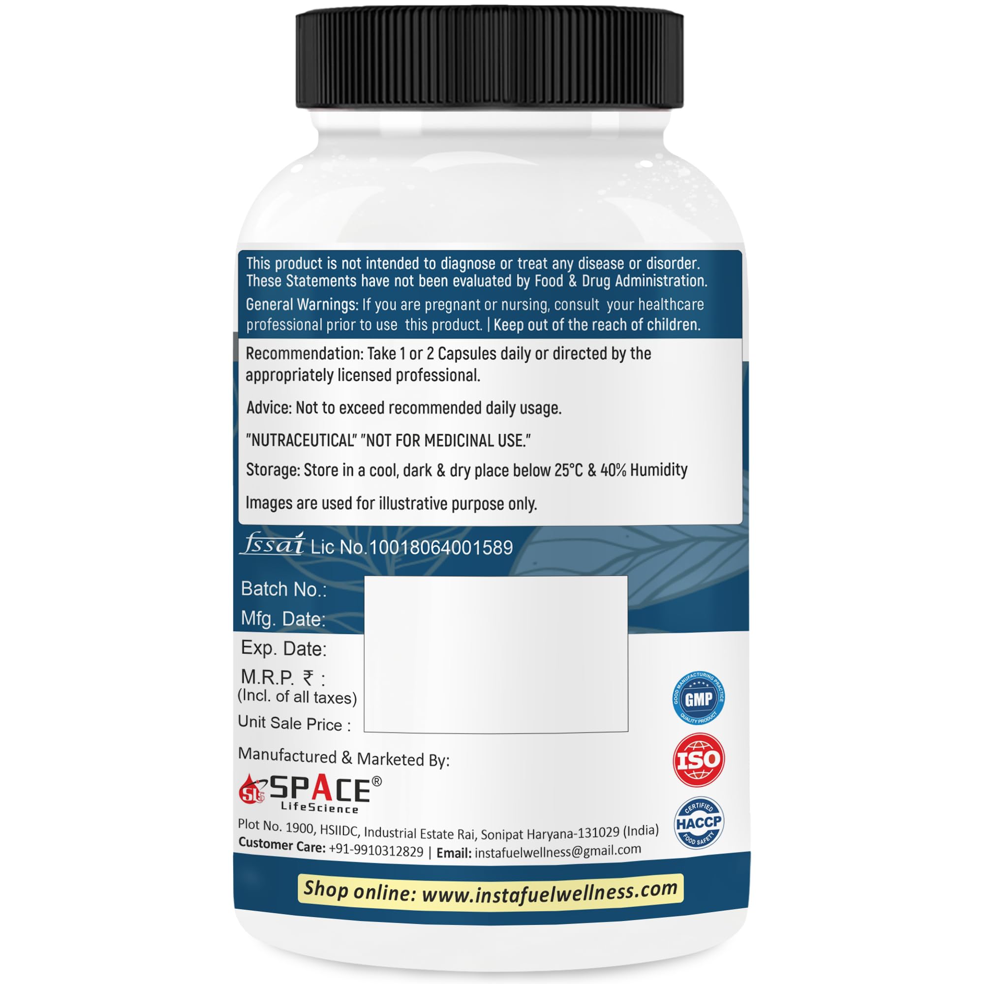 Instafuel Triple Ginseng Supplement | Korean, American & Siberian Ginseng | Boosts Energy, Strength, Stamina, Power & Vitality | Stress Relief, Brain & Sleep Support | Immunity Booster - 30 Capsules — Amazon image 3