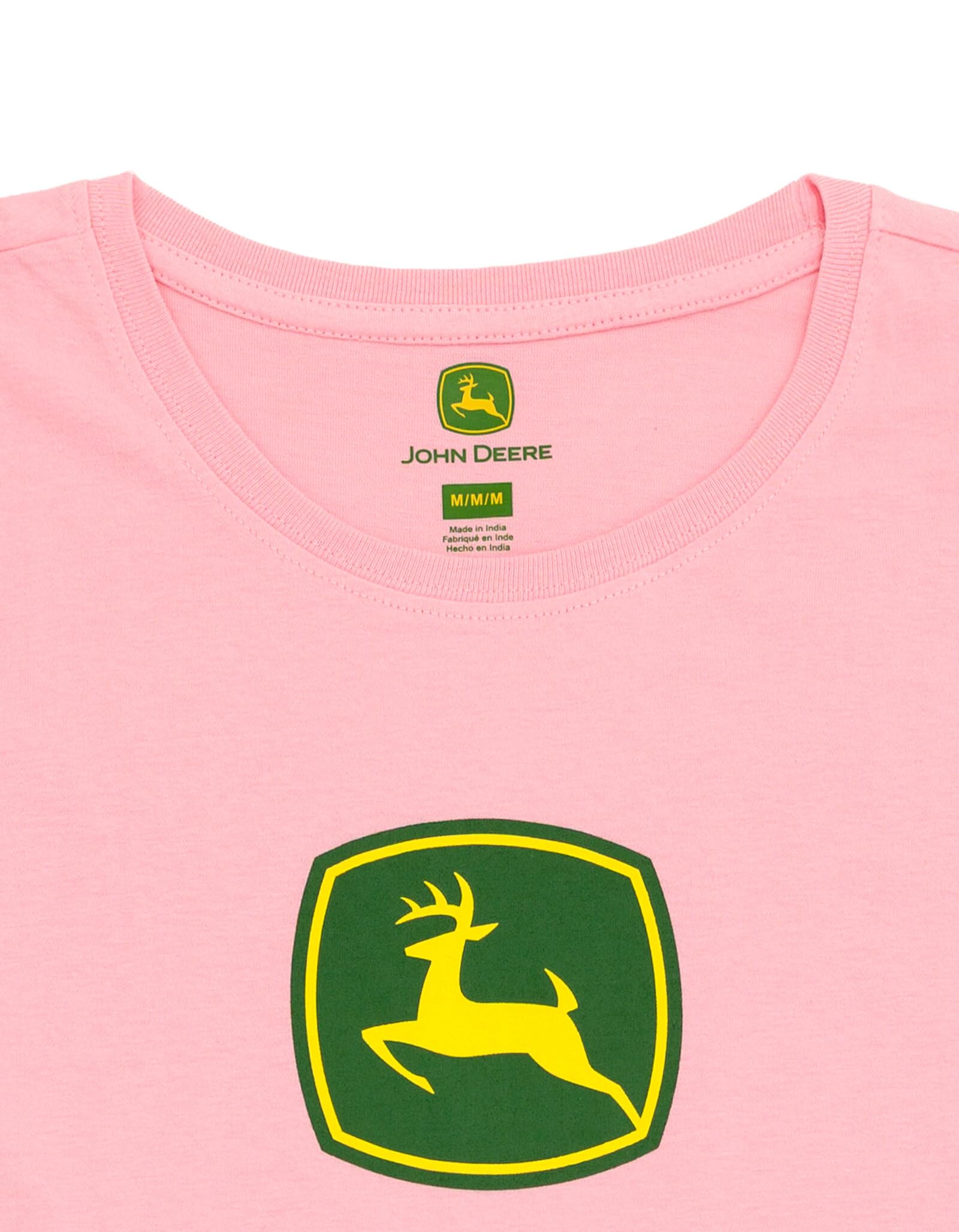 John Deere Familien-T-Shirt mit Logo, für Kleinkinder bis Erwachsene, Größen (12 Monate – 2XL)