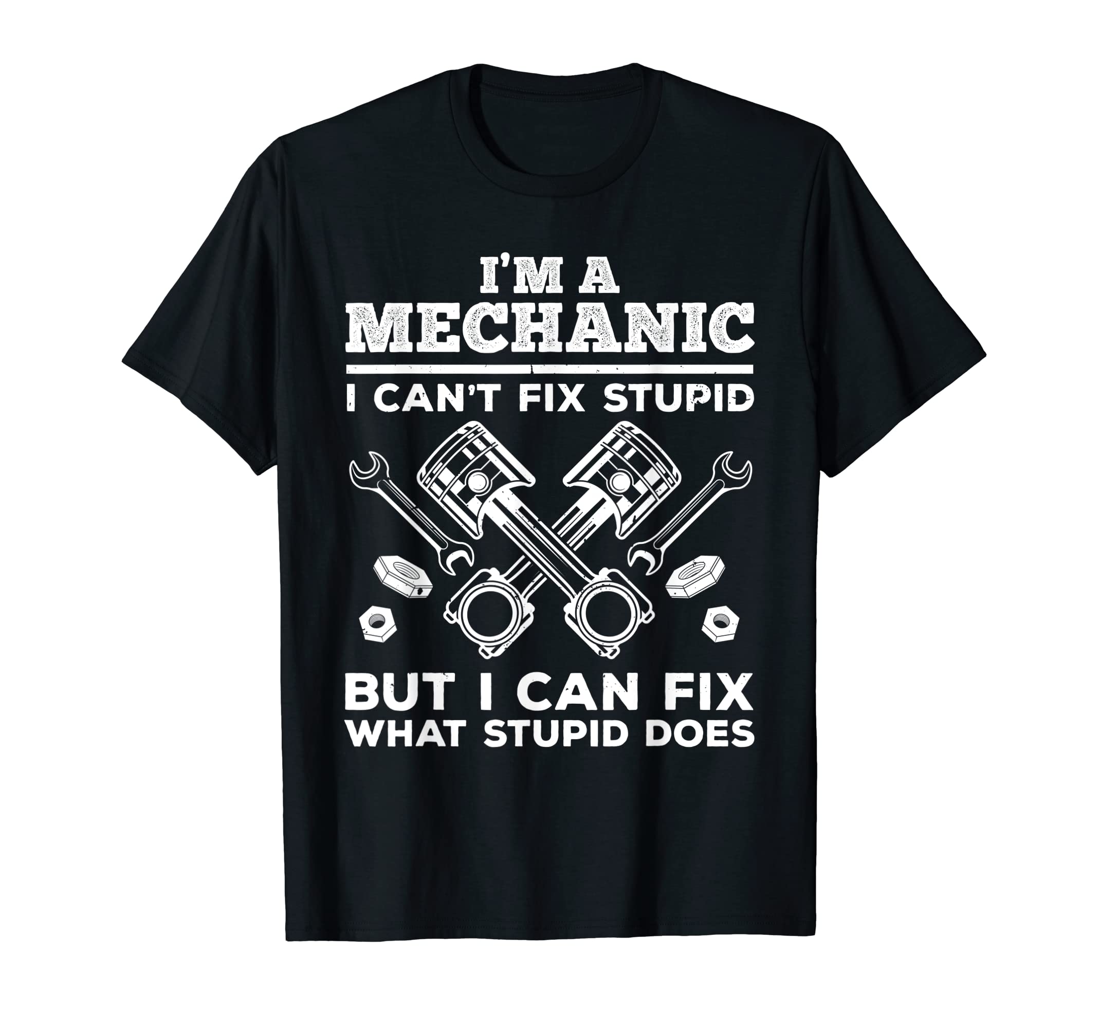 Car Lover Gift Auto Mechanic Accessories & StuffFunny Mechanic For Men Dad Car Auto Diesel Automobile Garage T-ShirtOEKO-TEX STANDARD 100