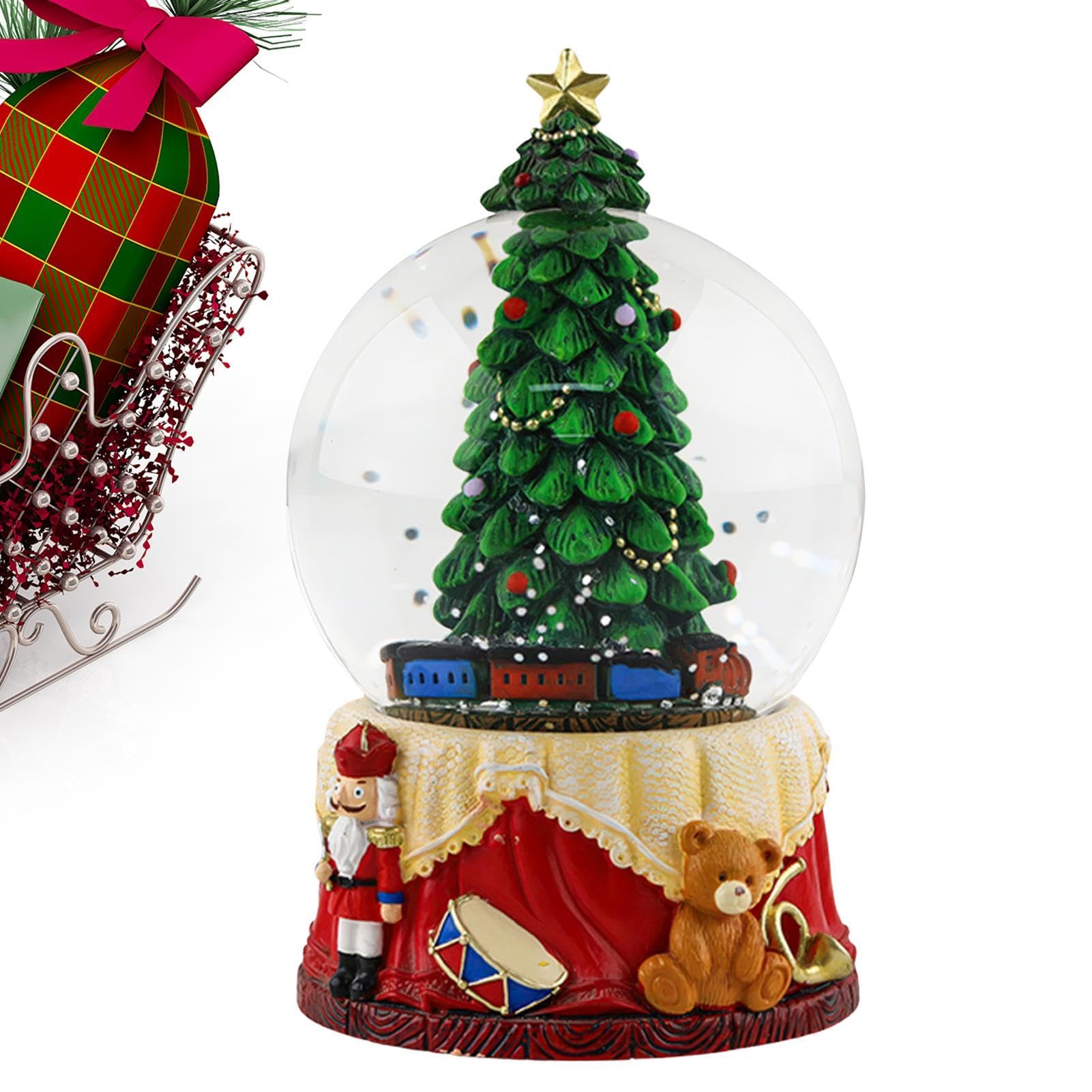 Globo de nieve navideño para decorar el salón y crear un ambiente mágico 1
