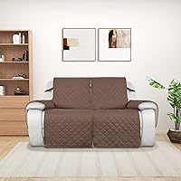 Vista 48 de PureFit Fundas de sofá reversibles resistentes al agua para sofá reclinable de 3 asientos, funda antideslizante para sofá de 3 cojines, protector