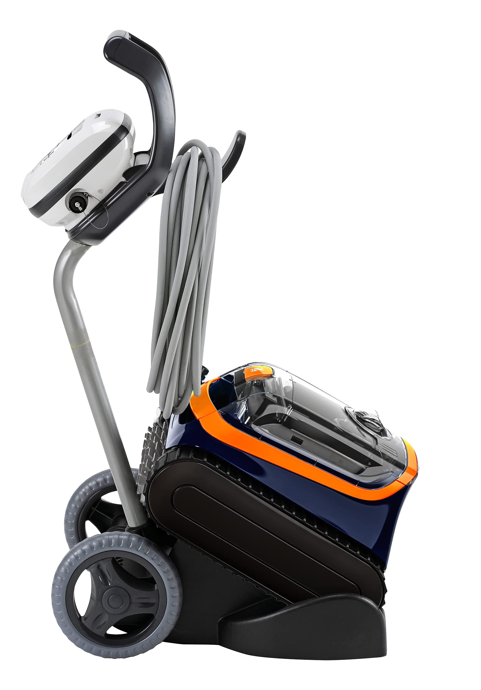 Zodiac Limpiafondos XA 4095 iQ Piscinas de hasta 12 x 6 m; Limpia Suelo, Paredes y línea de Agua. Lift System y Control Remoto Desde la aplicación. Cable de 18 m, Doble filtración y Carrito