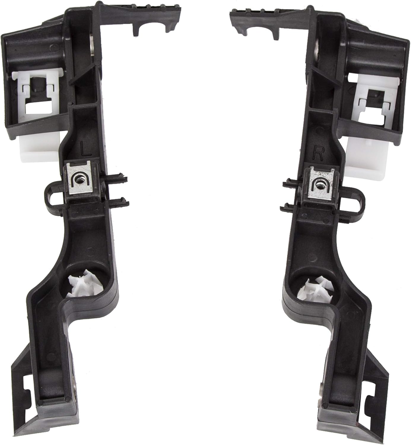 ECOTRIC Pair Headlight Lamp Mounting Bracket Compatible with 2009-2020 Dodge Ram 1500 2500 3500 4500 5500 Compatible with 2019-2022 1500 Ram Classic Truck Driver & Passenger Side Left & Right