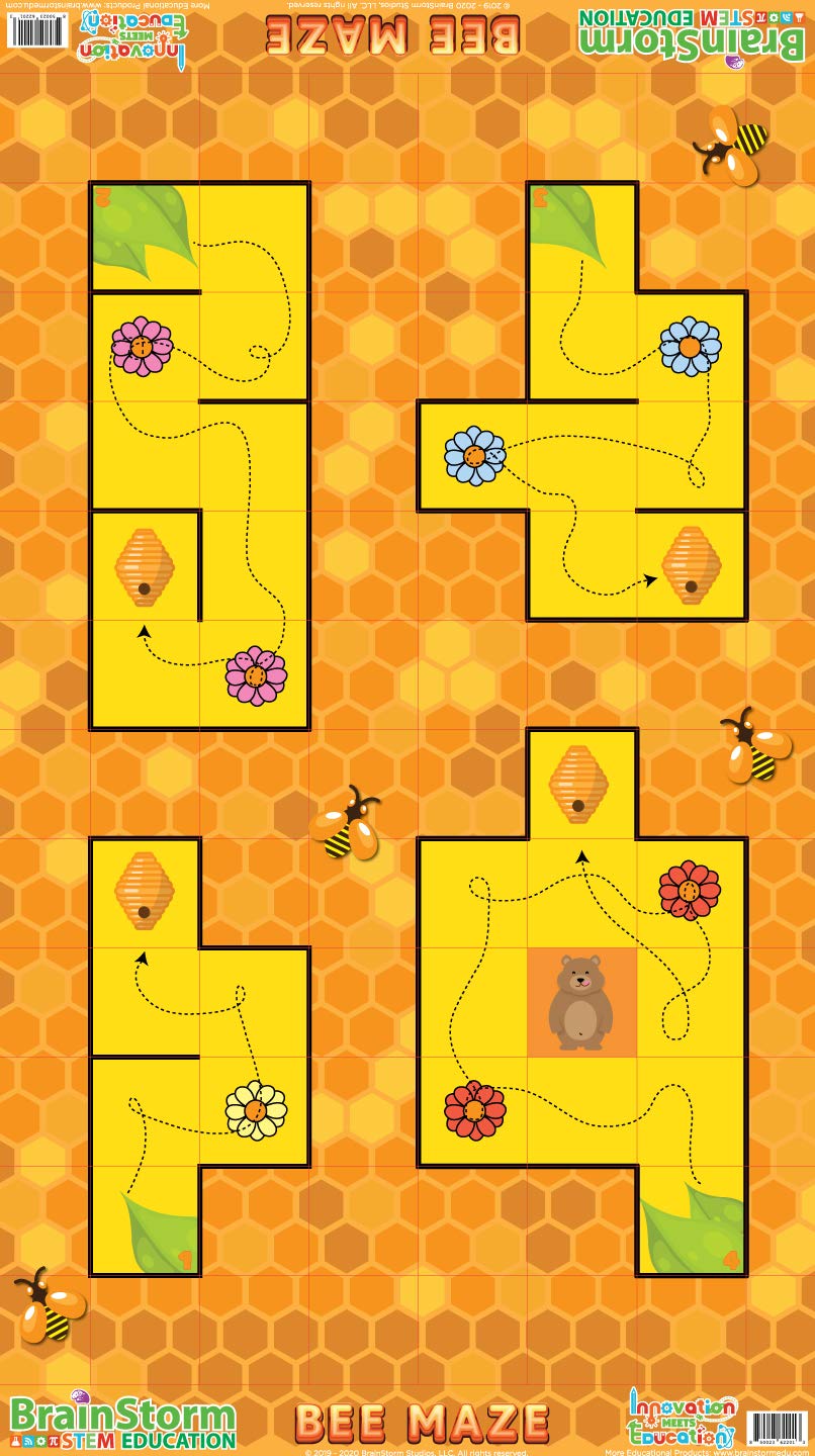 Robotics Activity Mat: Bee Maze