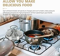 Vista 2 de Cabilock Lid for Cooking 1pc Stainless Steel Steaming Dome Lid Practical Wear Resistant for Housewarming Present