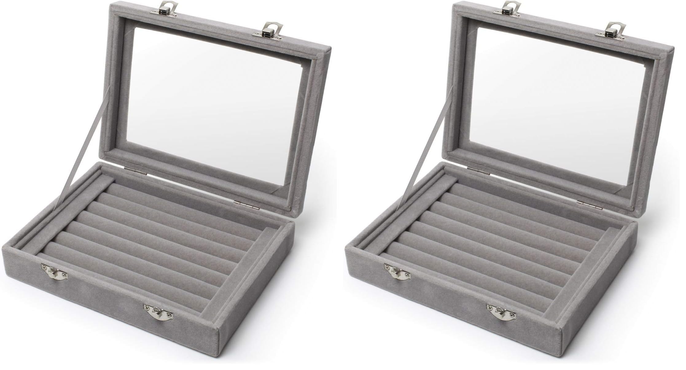 Présentoir bague igadgitz home anti-rayures pour organiser boucles d'oreilles sans perdre de place