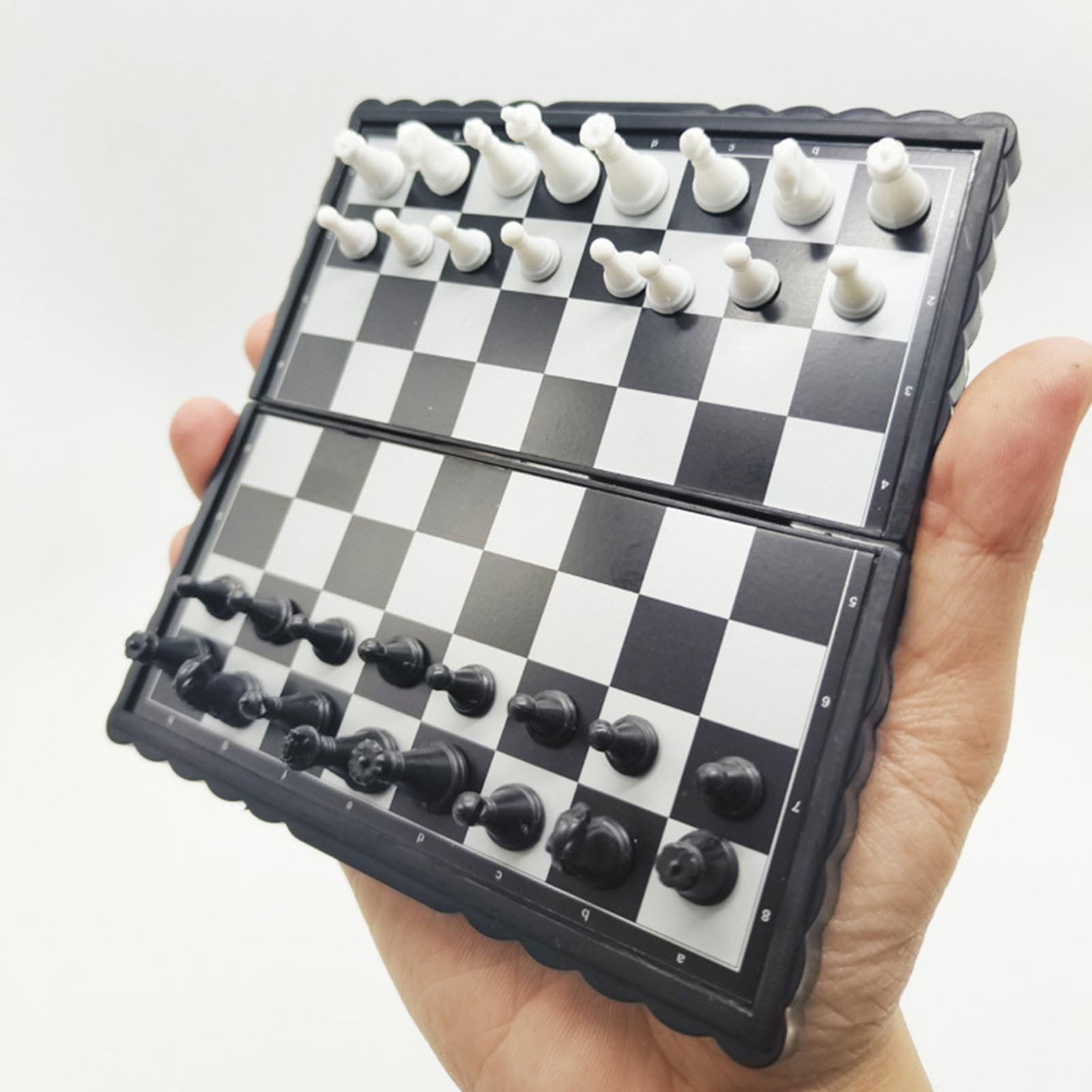 Magnetic Chess Board - Magnetic Chess Game | Travel Chess Set Magnetic Small | Folding Chess Board And Chess Pieces | International Magnet Chess Game | Magnetic Chess Set | Creative Family Board Games
