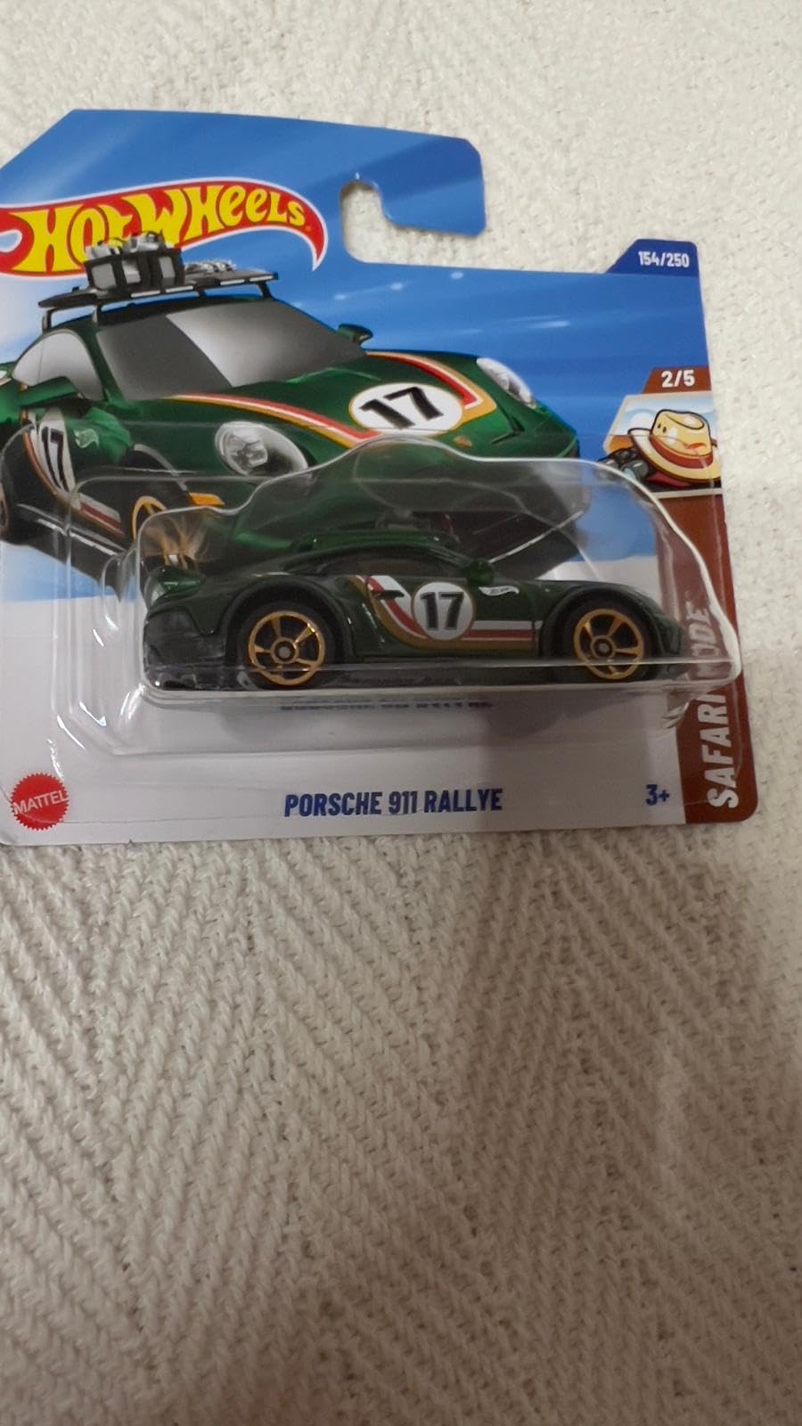 Hot Wheels 1:64 Scale Play or Display Vehicle Car Collection Kids Gift 2025 Model Choose 1 Car (HYW87,154/250 Porsche 911 Rallye) โ image 1