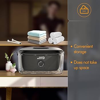 Towel  warmer  ホットタオル Amazon.com: Towel Steamer-Hot Towel Warmer 600 W Tabletop