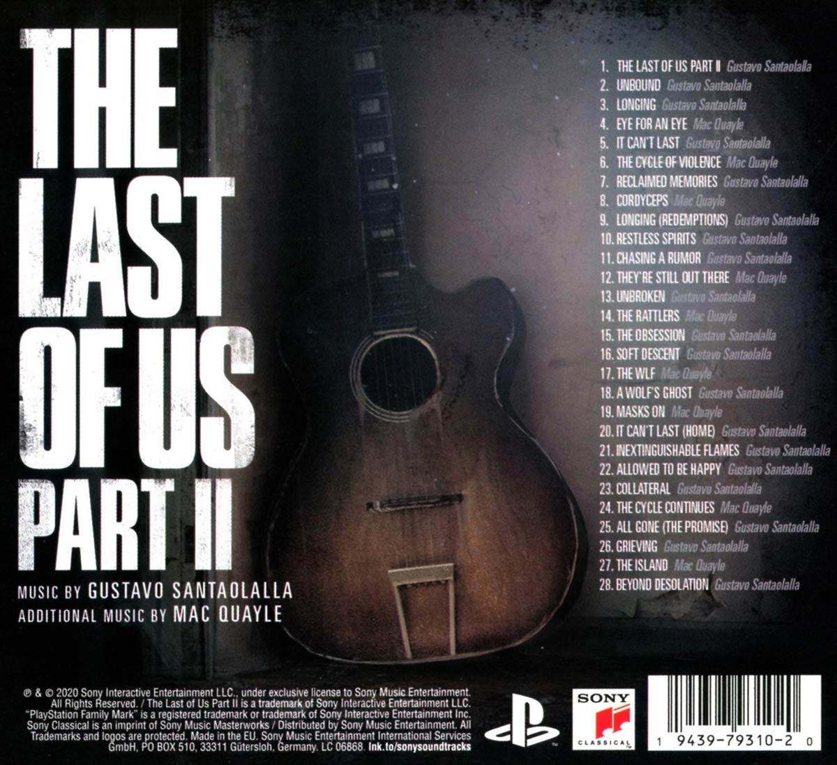 The Last Of Us Part Ii The Last Of Us Musica Del Videogame