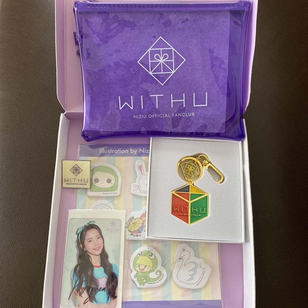 Amazon.co.jp: NiziU マヤ直筆サインカード付きファンクラブ WithU 