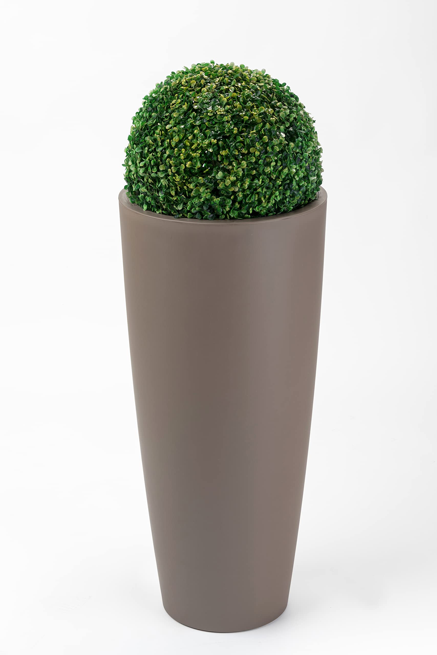 DK Design Bloempot/plantenpot - Vinci - wit mat - voor kamerplant - D26