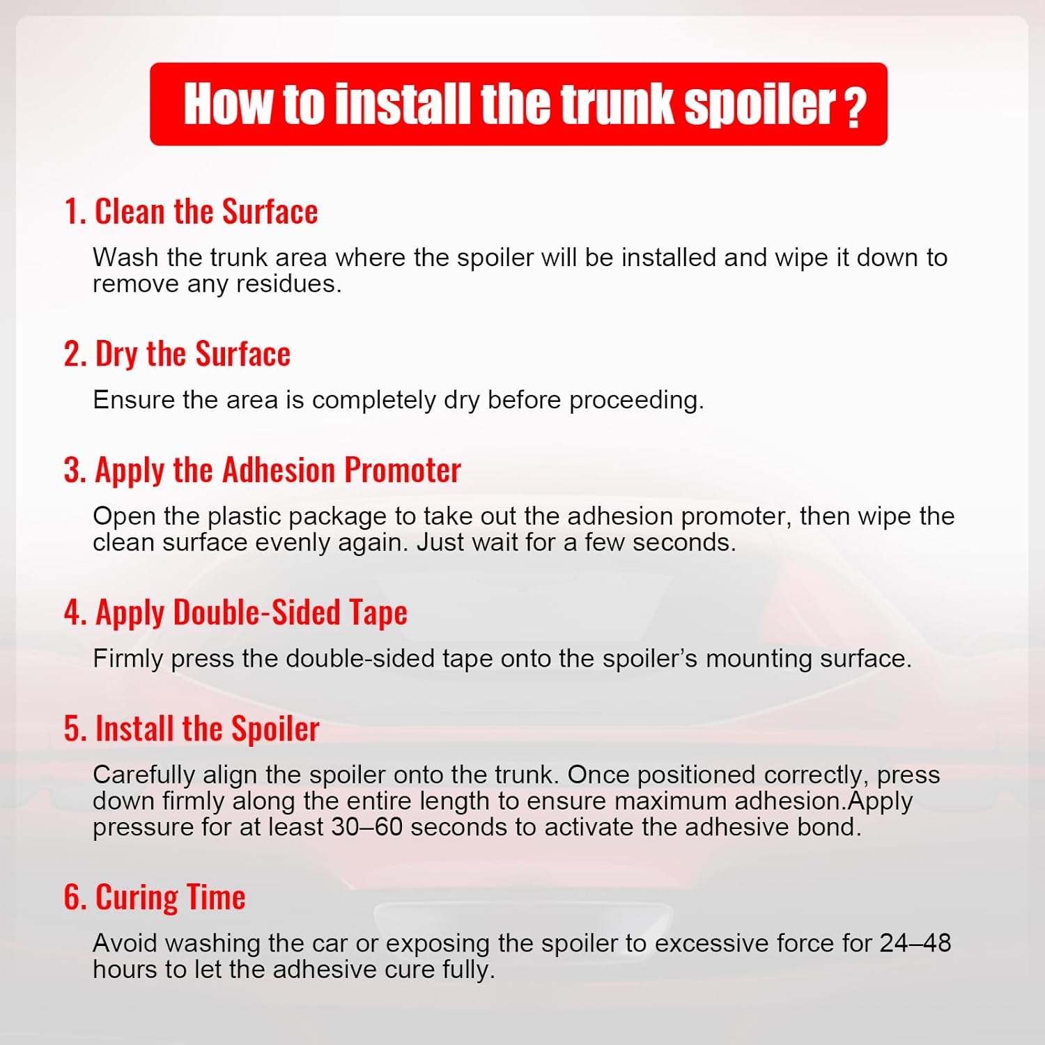 IKON MOTORSPORTS, Trunk Spoiler Compatible with 2015-2021 Subaru WRX STI & WRX & 2012-2016 Subaru Impreza Sedan Only, Duckbill Style Matte Black ABS Plastic Rear Trunk Lid Spoiler Wing Lip