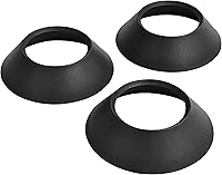 GoSports Matte Black Ball Stand Holder 3-Pack - Display Basketball, Baseball, Football, Soccer Balls & Memorabilia