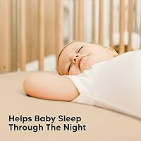 Vista 23 de 2-Pack Waterproof Baby Crib Sheets for Boys, Girls - 52x28 Viscose Derived from Bamboo Toddler Bed Sheet Neutral, Fitted Crib Mattress Protector