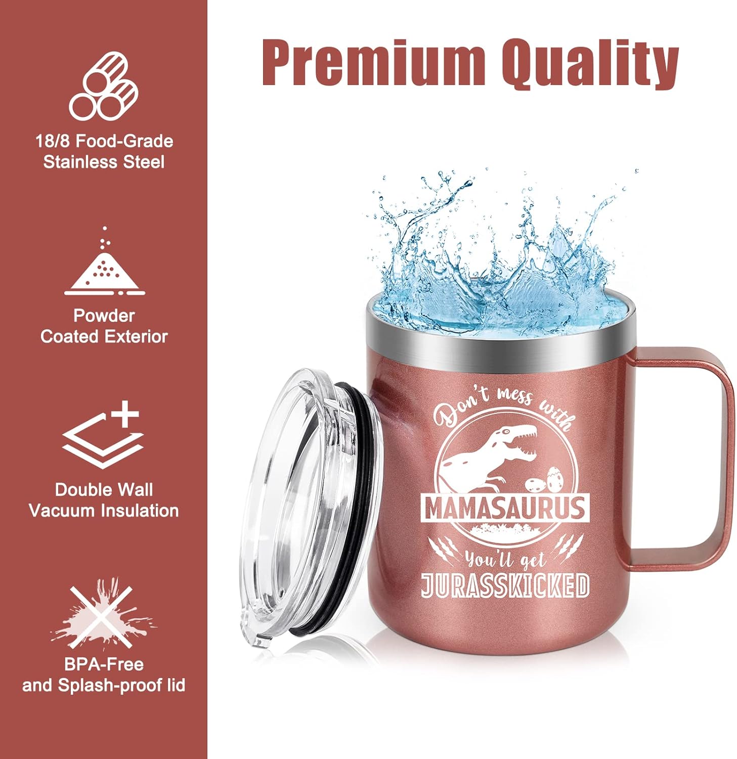 Taza De Café De Cerámica Con Texto En Inglés "The Moral Of
