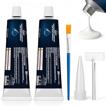 1DFAUL 200ml Conformal Coating for Electronics, Insulating Sealant, White | Waterproof, Dust & Moisture Resistant, for Reliable Electronic Components Protection
