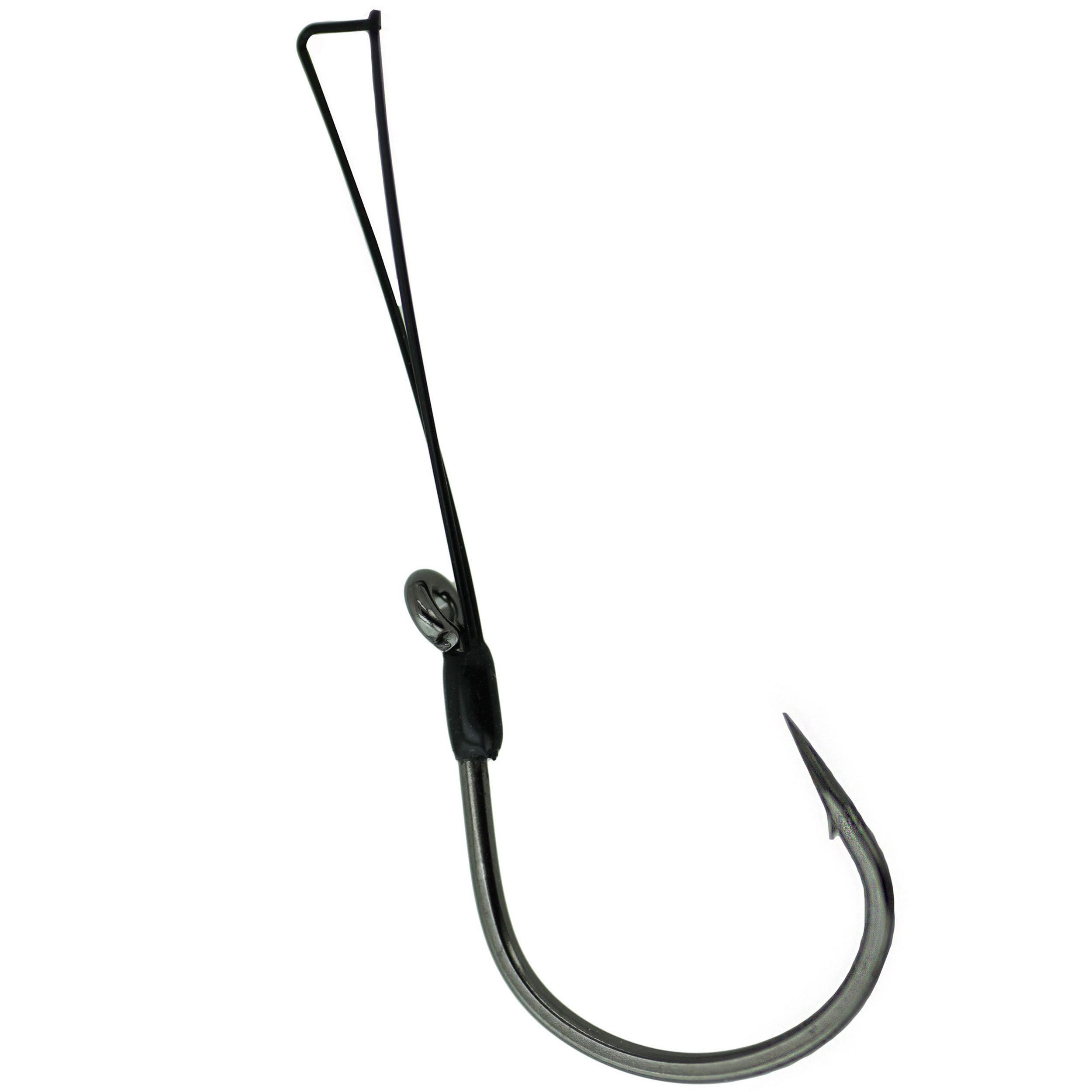 GamakatsuFinesse W.G NS Black Weedless Fishing Hooks Wide Gap