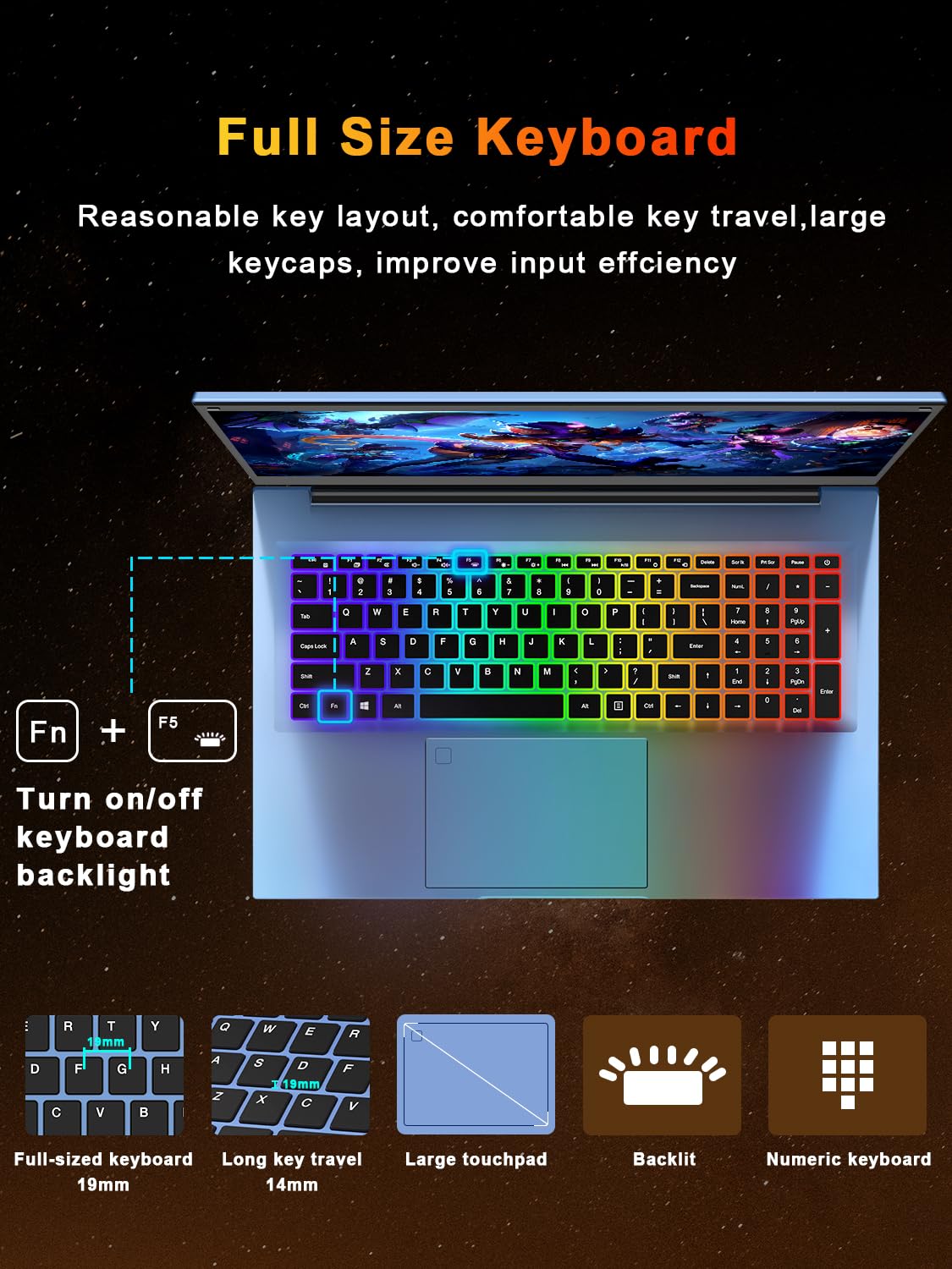 Amazon.co.jp: XNQ ノートパソコン 18インチ ゲーミングノートパソコン
