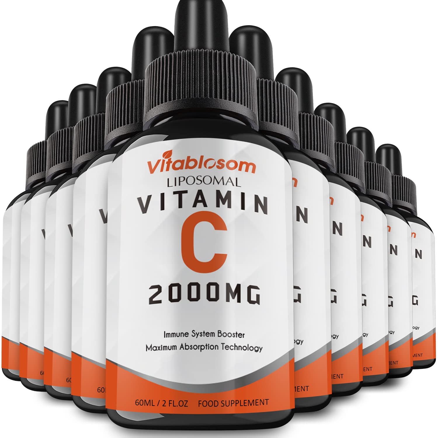 Liposomal Vitamin C 2000mg Liquid For Adults, High