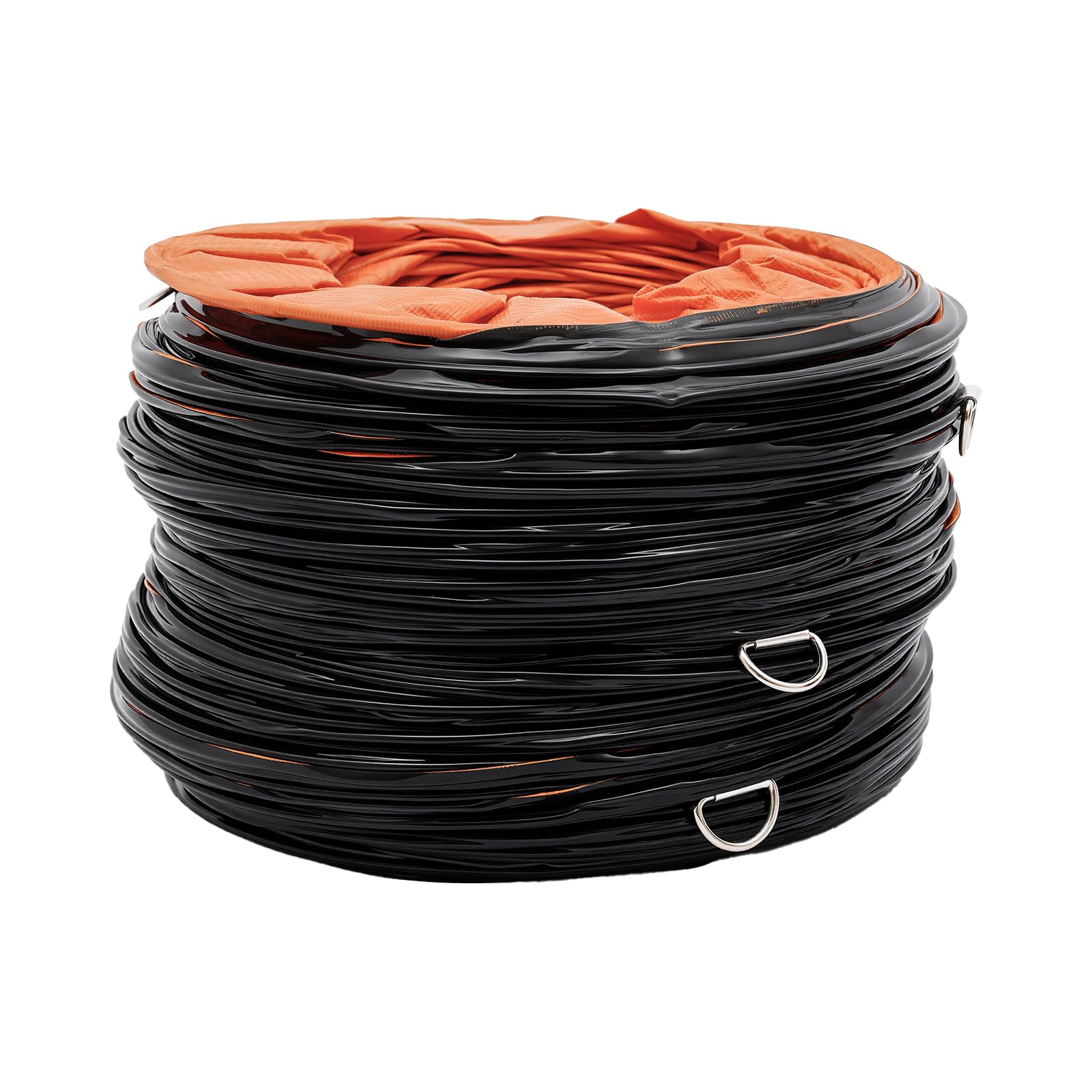 Bauventilator 250mm 320W Gebläse mit 10m Schlauch 1517CFM | 10m PVC-Schlauch inklusive, Reinkupfer-Motor 320W, 2800/3300rpm zwei Geschwindigkeiten, IP44 wasserdicht & stoßfest