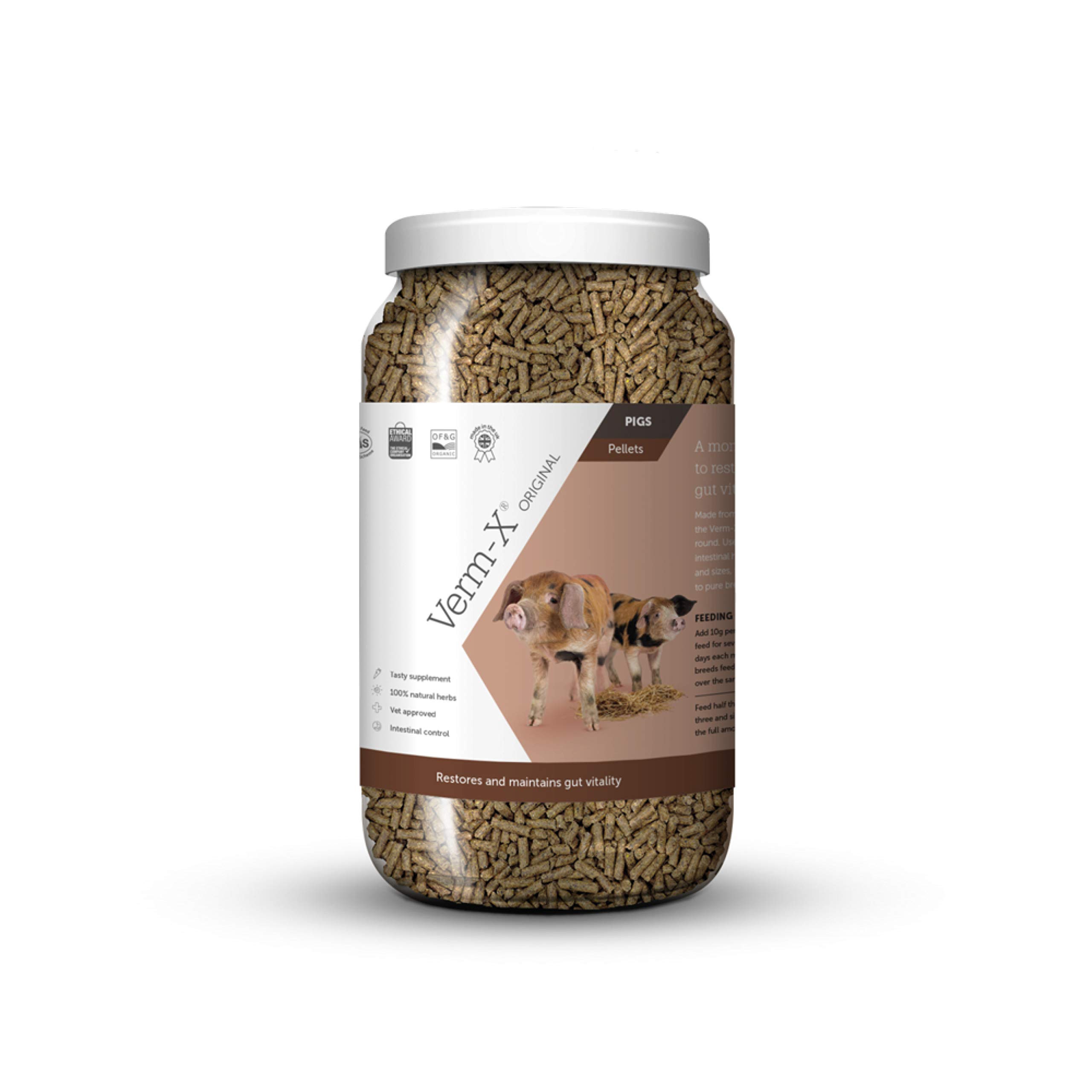 Verm-X For Farm Animals - Pigs - Tub 1.5Kg