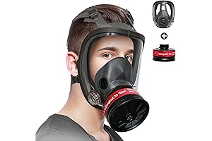 Tear Gas Mask Military Grade Anti-Chemical Military Respirator NBC Gas Mask