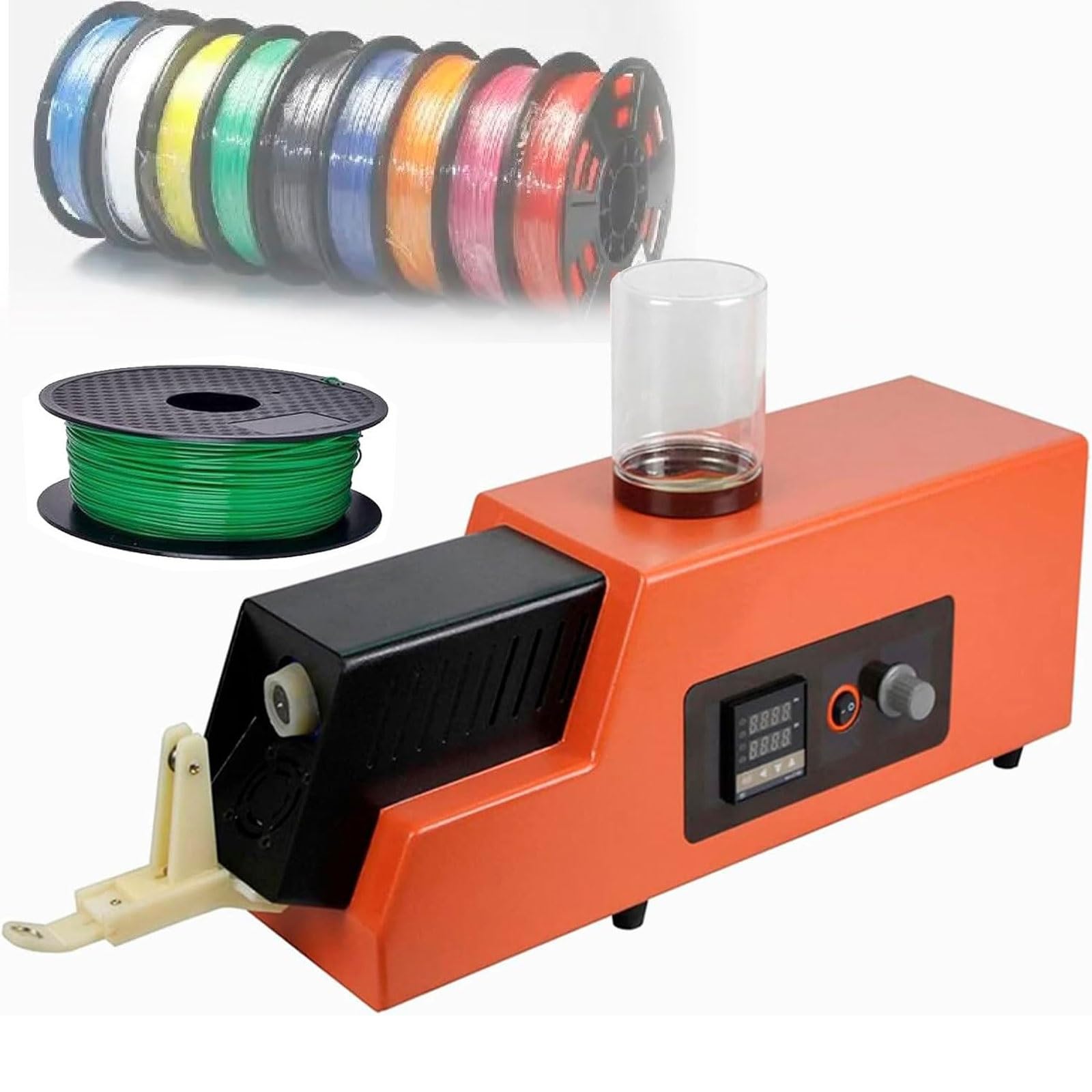 NIPPO 3Dプリンター PLAフィラメント付き Amazon.co.jp: 3Dプリンターフィラメント押し出し機、120Wフィラメント