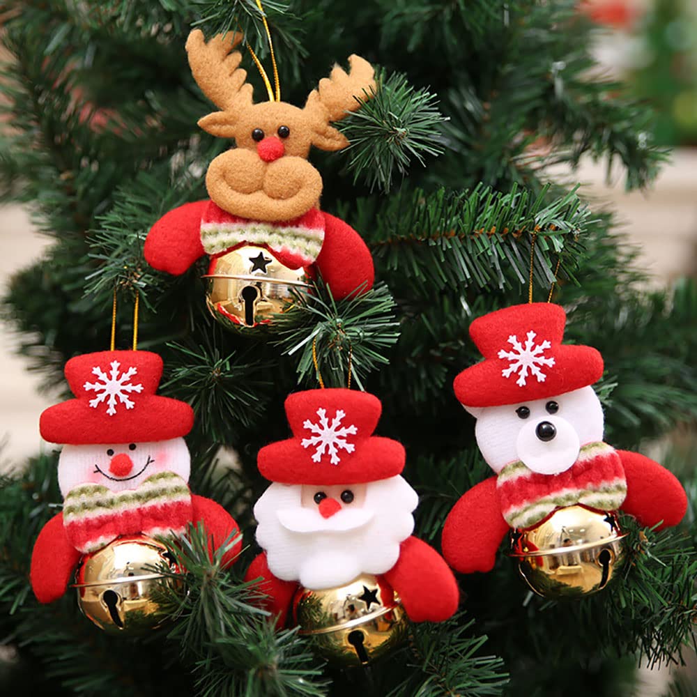 Kerststof met Kerstklokken - Makoma stoffen
