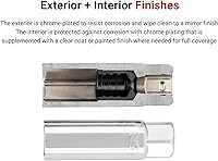 Vista 4 de TEKTON Juego de llaves de bujía de 3/8 pulgadas, 3 piezas (5/8, 3/4, 13/16 pulgadas) SHD91003