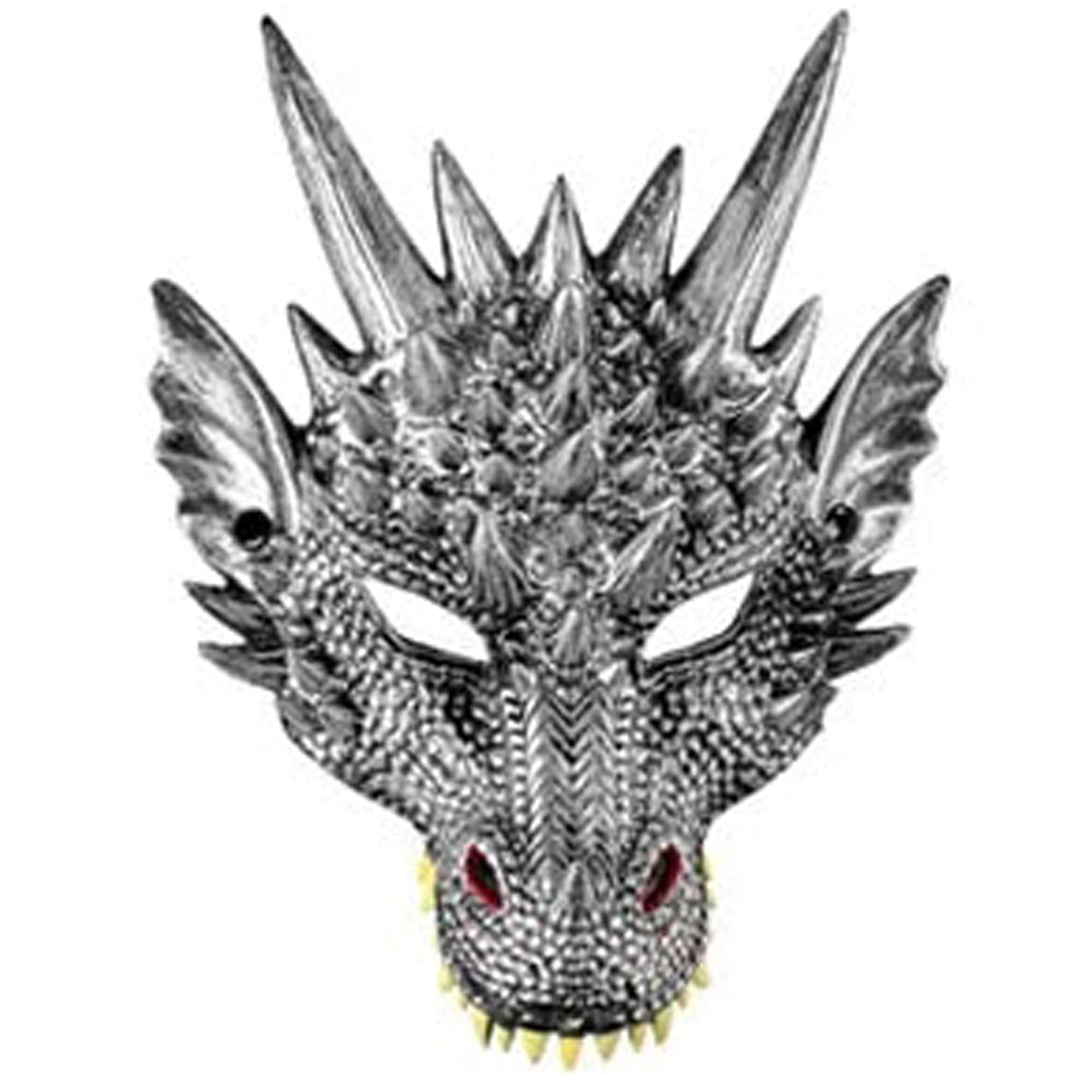 Zac's Alter Ego Fancy Dress Dragon Mask - Great for World Book Day & Halloween โ image 1