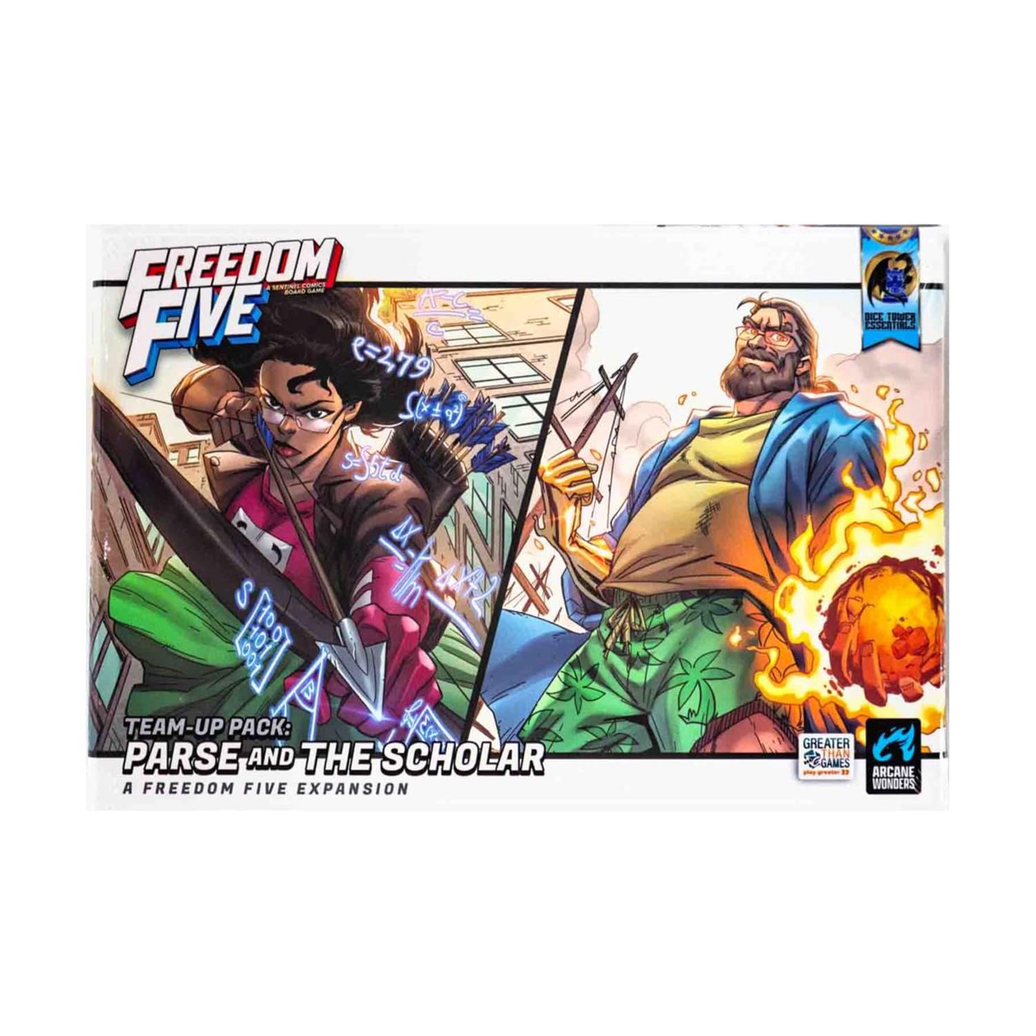 Amazon.com: Freedom Five – Parse & The Scholar Team-Up Pack by