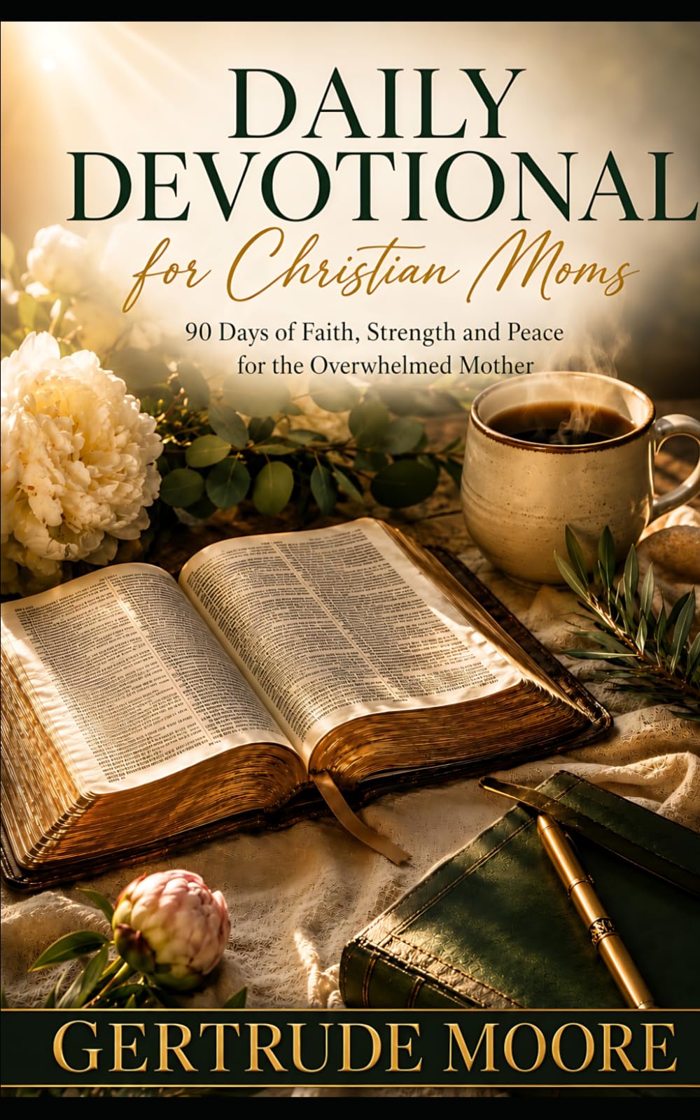 Daily Devotional for Christian Moms: 90 Days of Faith, Strength and Peace for the Overwhelmed Mother