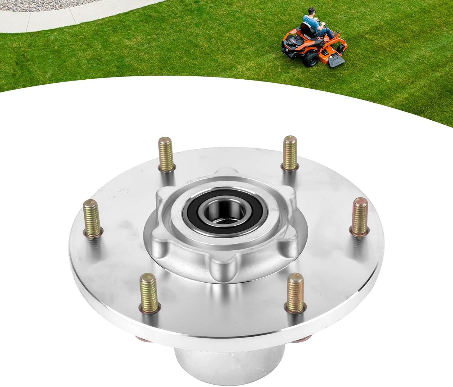 Mower Deck Spindle 116-3344 Replacement for Exmark Lazer Z Turf Tracer E S X Series 36, 48, 52, 60, 72-Inch Decks